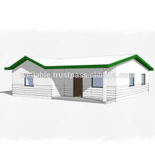 (WAS2503-100D)Cheap Prefab Low Cost House With High Quality Steel Structure Home For Sale